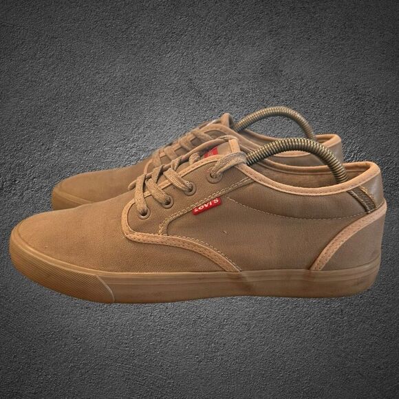 Levi’s tennis shoes Men’s size 9 Gray sneakers - Picture 3 of 9